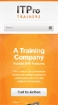 Mobile Screenshot of itprotrainers.com